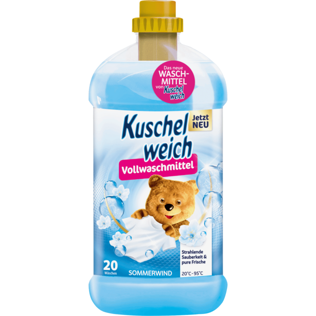 Kuschelweich Wasmiddel Witte Was Zomerwind 20WL