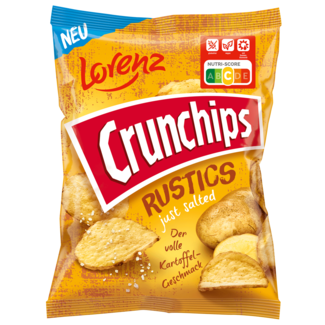 Lorenz Lorenz Crunchips Rustics Just Salted Chips