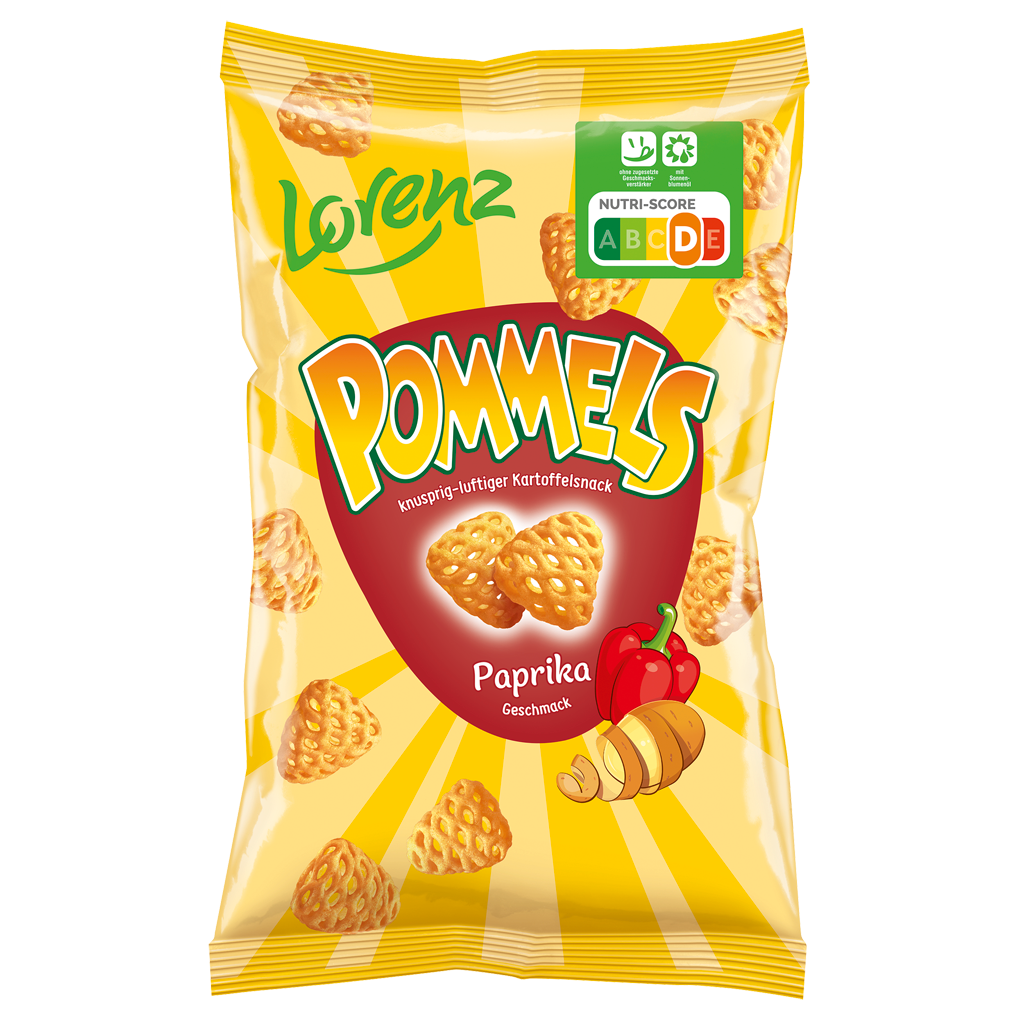 Lorenz Pommels Paprika Chips 75g Duitse Voordeel Drogist