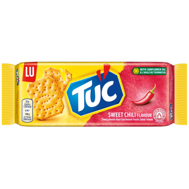 TUC Sweet Chili Crackers 100g