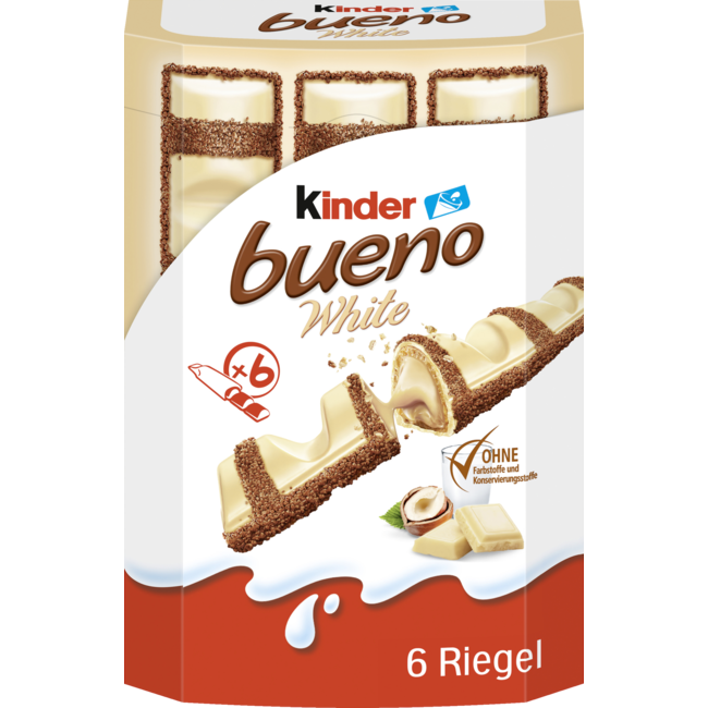 KINDER Bueno White 6st