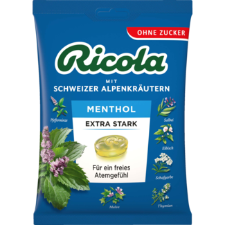 RICOLA RICOLA Menthol Extra Sterk Kruidenpastilles