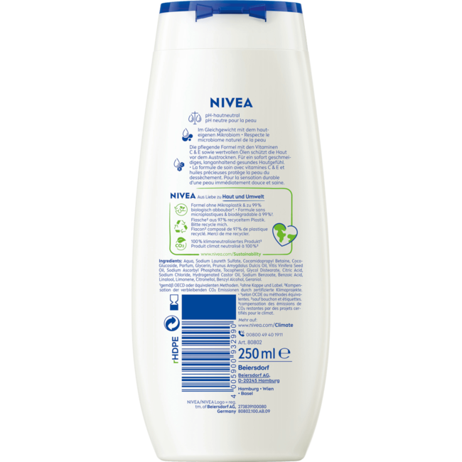 NIVEA Douchecrème Crème Soft 250ml