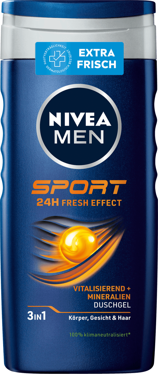 NIVEA MEN Douchegel Sport 250ml Duitse Voordeel Drogist