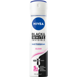 NIVEA NIVEA Deodorant Spray Antitranspirant Black & White Invisible