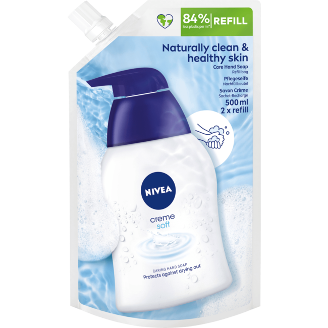 NIVEA Vloeibare Zeep Creme Soft NV 500ml