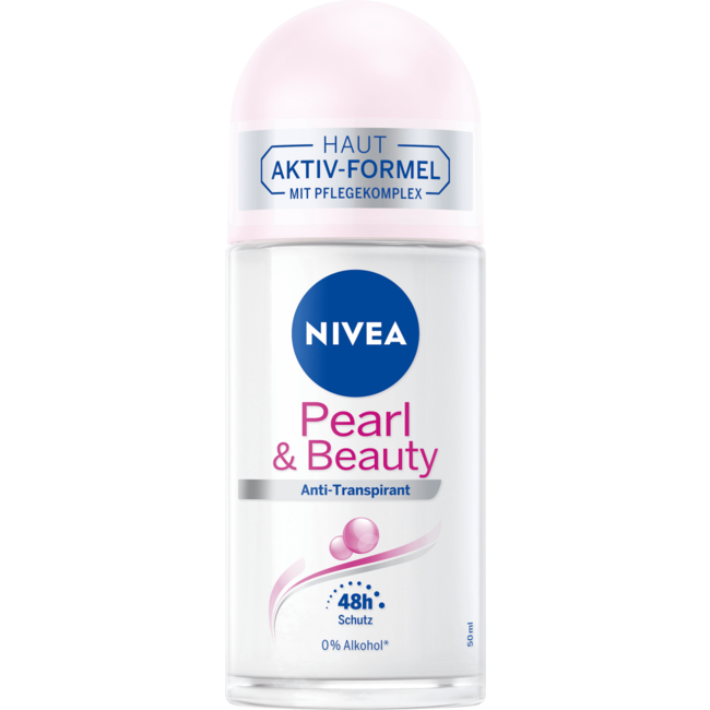 NIVEA Deodorant Roll On Antitranspirant Pearl & Beauty 50ml