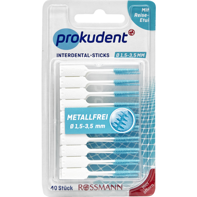 Prokudent Interdental Sticks 1.5-3.5mm 40st