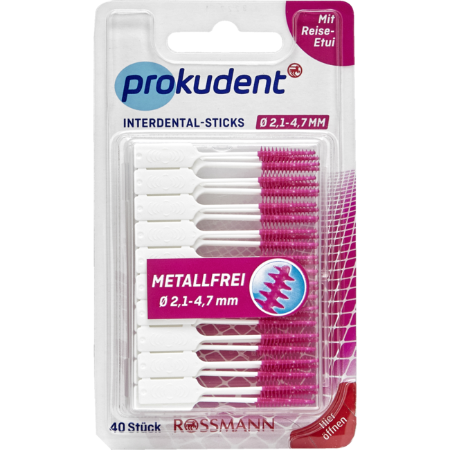 Prokudent Interdental Sticks 2.1-4.7mm 40st