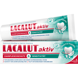 Lacalut Lacalut Actief Tandpasta Sensitive Tandvleesbescherming