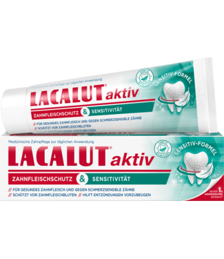 Lacalut Lacalut Actief Tandpasta Sensitive Tandvleesbescherming