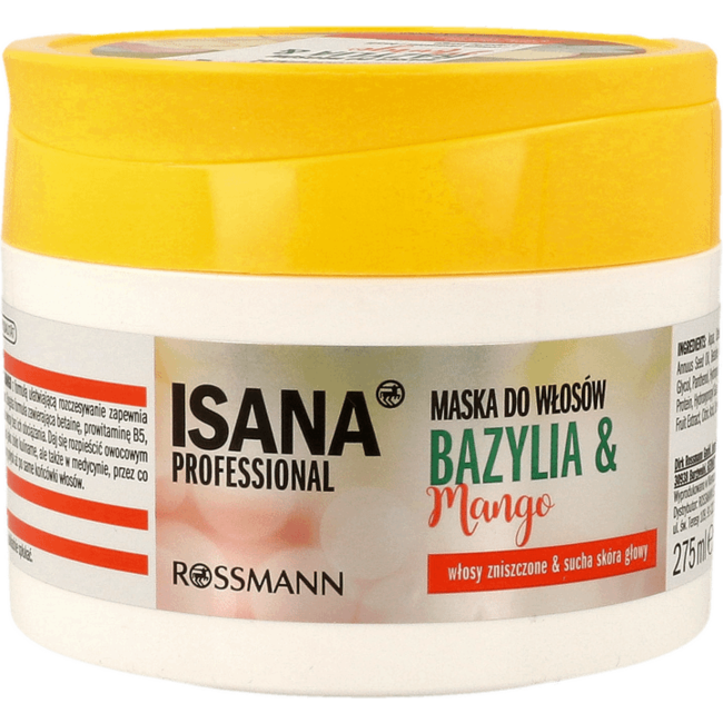 Isana Professional Haarmasker Basil & Mango 275mL