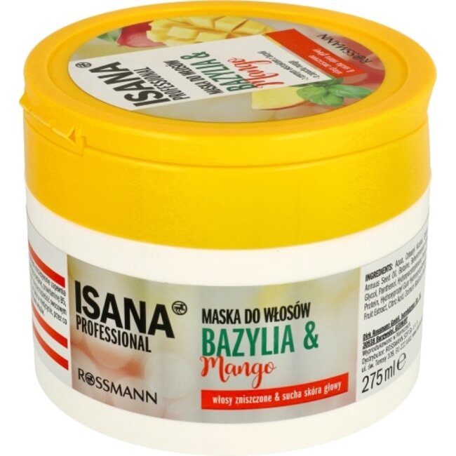 Isana Professional Haarmasker Basil & Mango 275mL