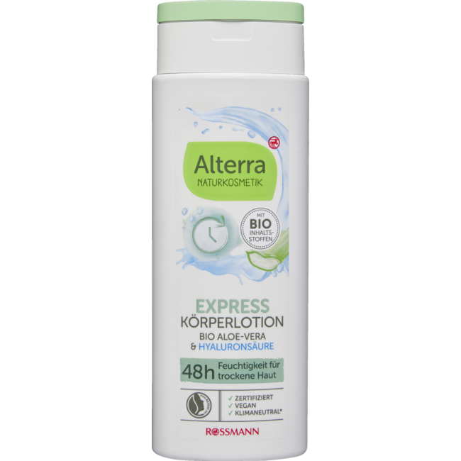 Alterra Express Bodylotion Bio Aloë Vera & Hyaluronzuur 250mL