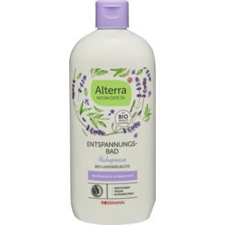 ALTERRA NATURKOSMETIK Alterra Ontspanningsbad Rustpauze Bio Lavendel