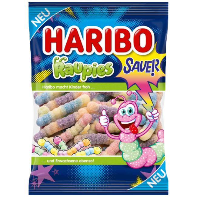 HARIBO Raupies Sour 160g