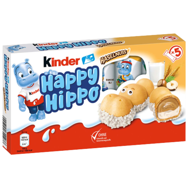 KINDER Happy Hippo Hazelnoot 5st