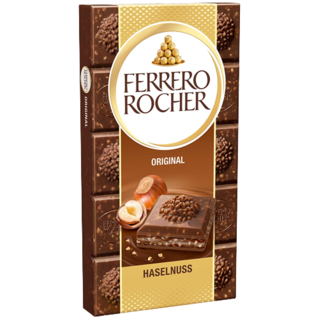 FERRERO ROCHER Chocoladereep Original 90g