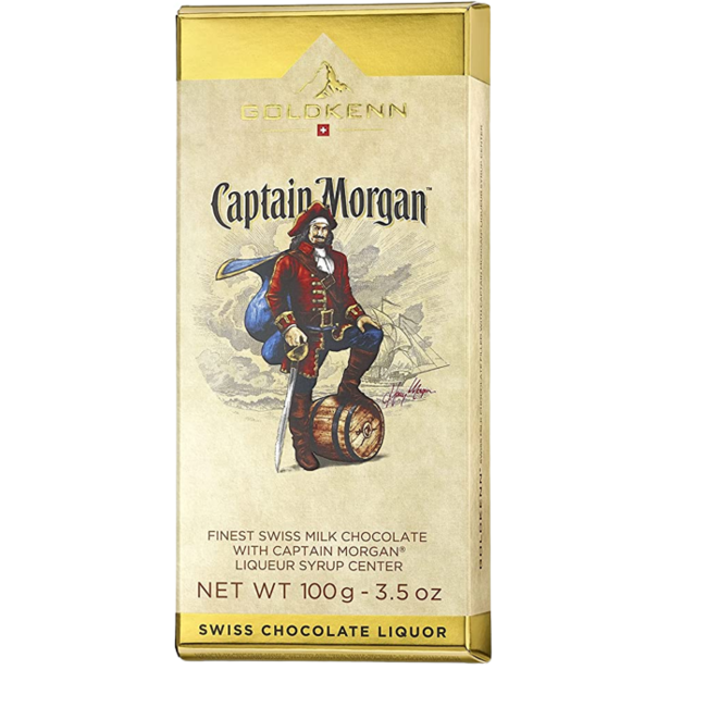 GOLDKENN Captain Morgan Chocolate 100g