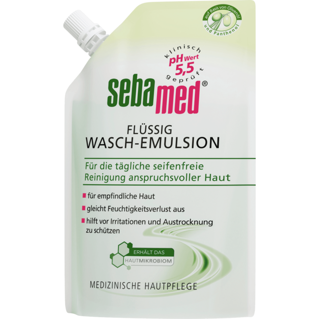 Sebamed Vloeibare Zeepvrije Wasemulsie Olijf NV 400mL
