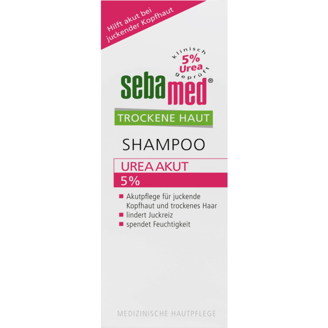 Sebamed Shampoo Urea Akut 5% 200mL