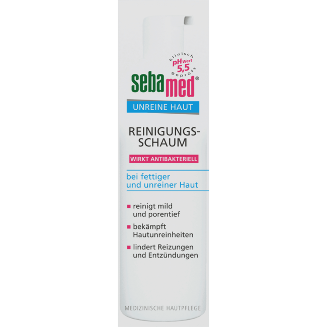 Sebamed Reinigingsschuim Onzuivere Huid 150mL