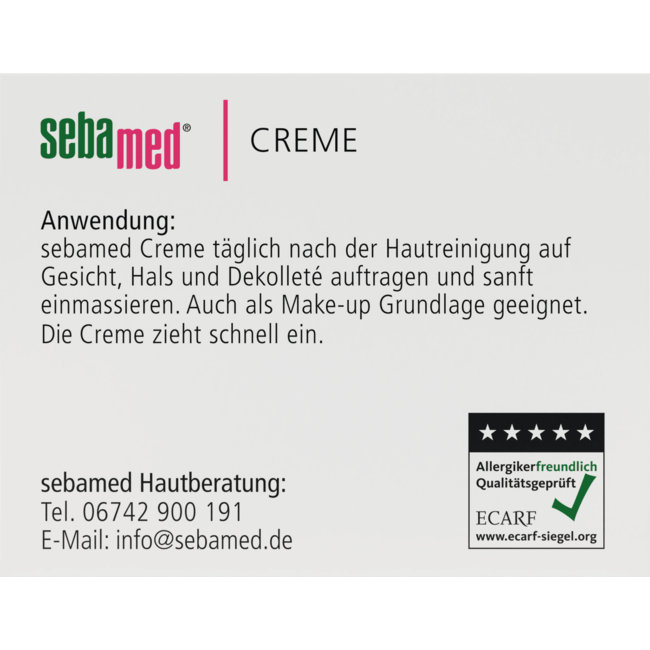 Sebamed Dagcrème Vitamine E 50mL