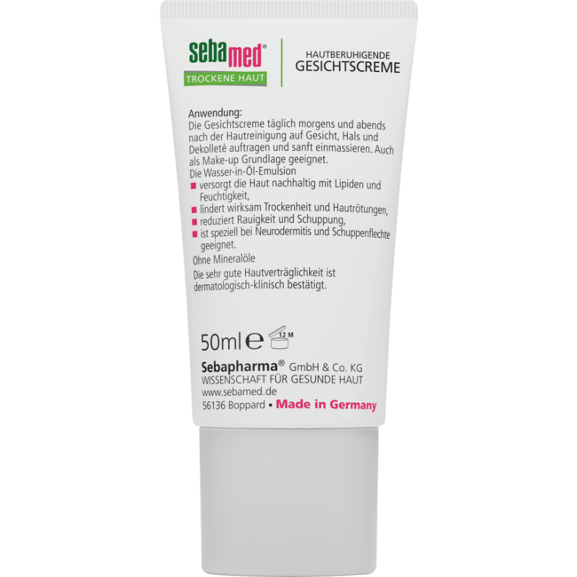 Sebamed Dagcrème Droge Huid Omega 12% 50mL