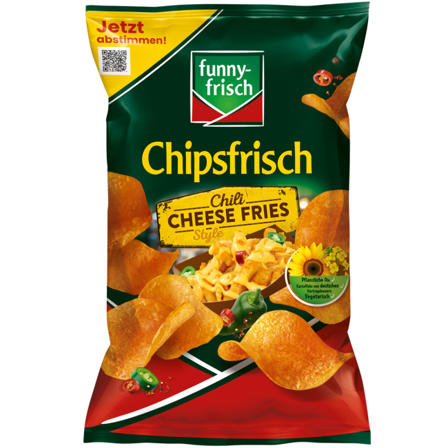 Funny Frisch Chipsfrisch Chili Cheese Fries Style Chips 150g