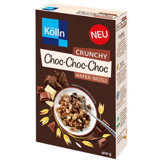 Kölln Kölln Crunchy Choc Choc Choc Haver Muesli