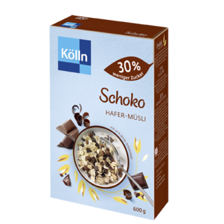 Kölln Kölln Choco Haver Muesli 30% Minder Suiker