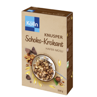 Kölln Kölln Crunchy Choco Krokant Haver Muesli