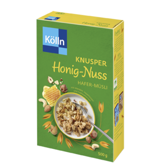 Kölln Kölln Crunchy Honing Noten Haver Muesli