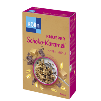 Kölln Kölln Crunchy Choco Caramel Haver Muesli