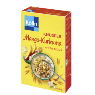 Kölln Kölln Crunchy Mango Kurkuma Haver Muesli