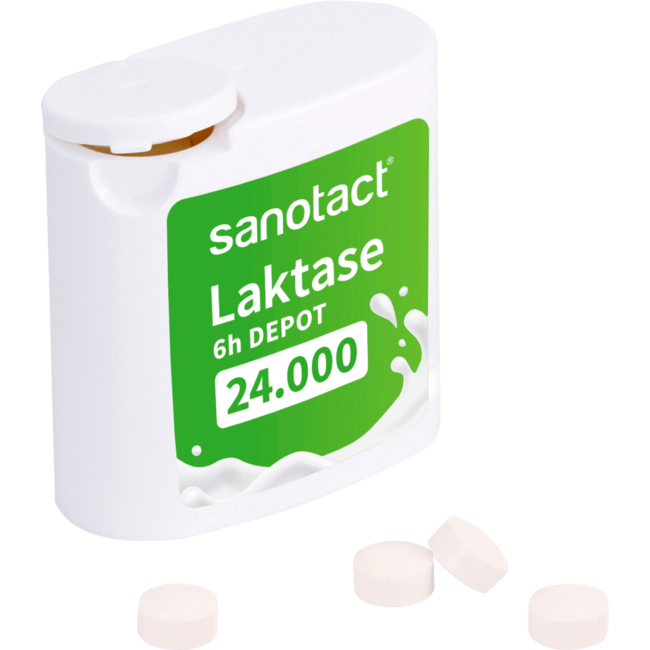 SANOTACT Lactase 24.000 6h-Depot 40st