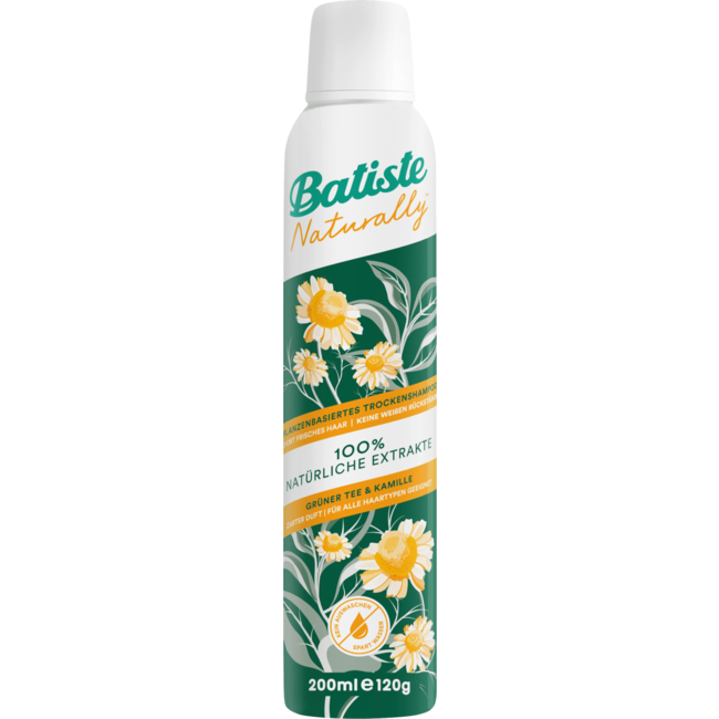 Batiste Droogshampoo Natuurlijk Groene Thee & Kamille 200mL