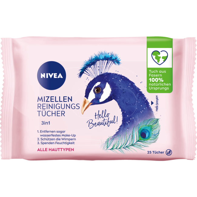 NIVEA Micellaire Reinigingsdoekjes Hello Beautiful! 25st