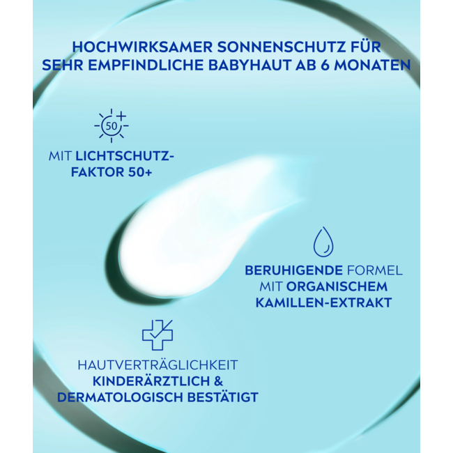 Nivea Sun Babies & Kids Zonnebrandcrème Roll-On Sensitive SPF 50+ 50ml