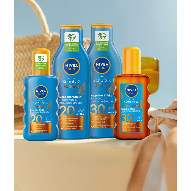 Nivea Sun Zonnespray Bescherming & Bruin SPF 30 200 ml