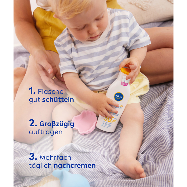 Nivea Sun Babies & Kids Zonnemelk Sensitive Protect SPF 50+ 200ml