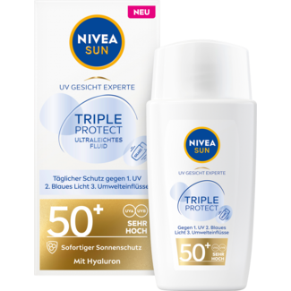 Nivea Sun Nivea Sun Triple Protect Zonnebrandcrème Gezicht SPF 50+