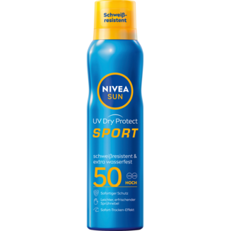 Nivea Sun Nivea Sun Sunspray Aerosol UV Dry Protect Sport SPF 50