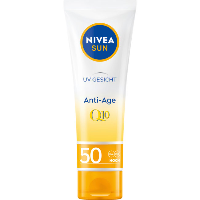 Nivea Sun Zonnebrandcrème Gezicht Q10 Anti Age SPF 50 50 ml