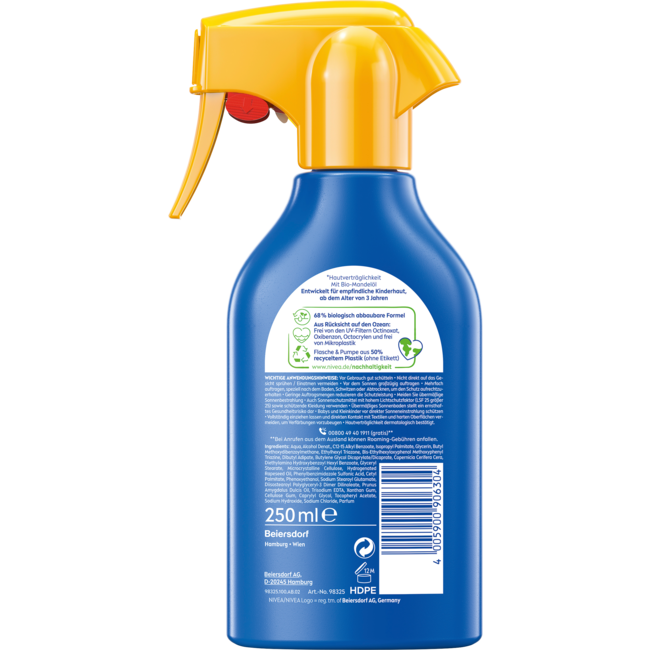 Nivea Sun Kids Zonnespray Protect & Hydrate SPF 50+ 250 ml