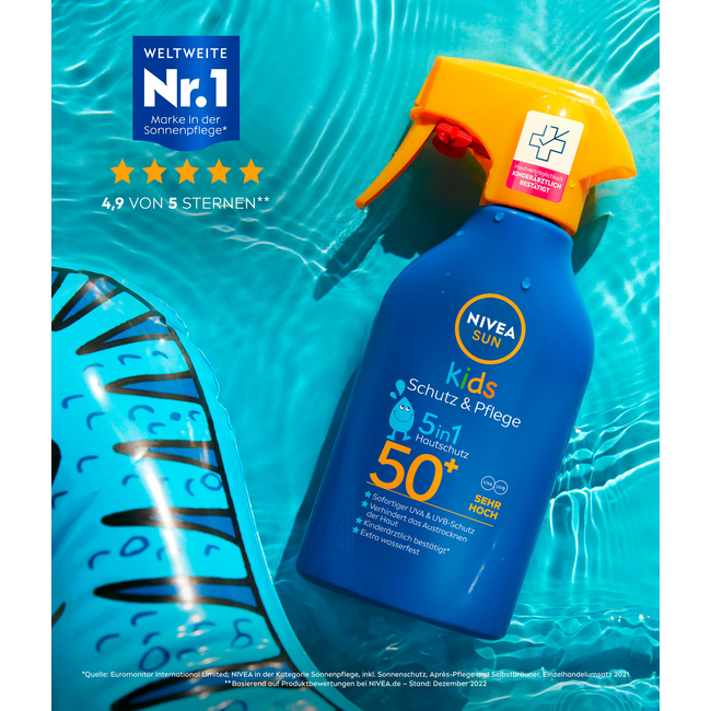 Nivea Sun Kids Zonnespray Protect & Hydrate SPF 50+ 250 ml