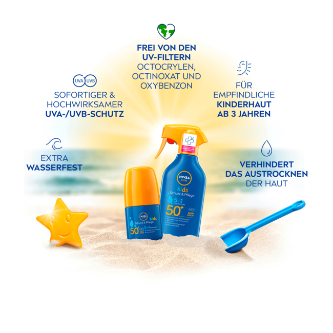 Nivea Sun Kids Zonnespray Protect & Hydrate SPF 50+ 250 ml