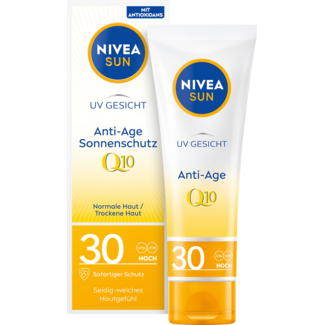 Nivea Sun Nivea Sun Zonnebrandcrème Gezicht Q10 Anti Age SPF 30