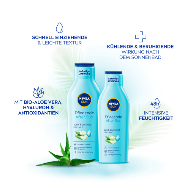 Nivea Sun After Sun Lotion Bio-Aloe Vera & Hyaluron 400 ml
