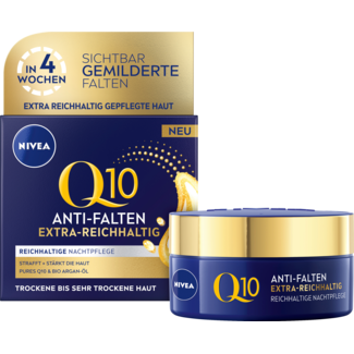 NIVEA Nivea Anti-Rimpel Nachtcrème Q10 Extra Rijk